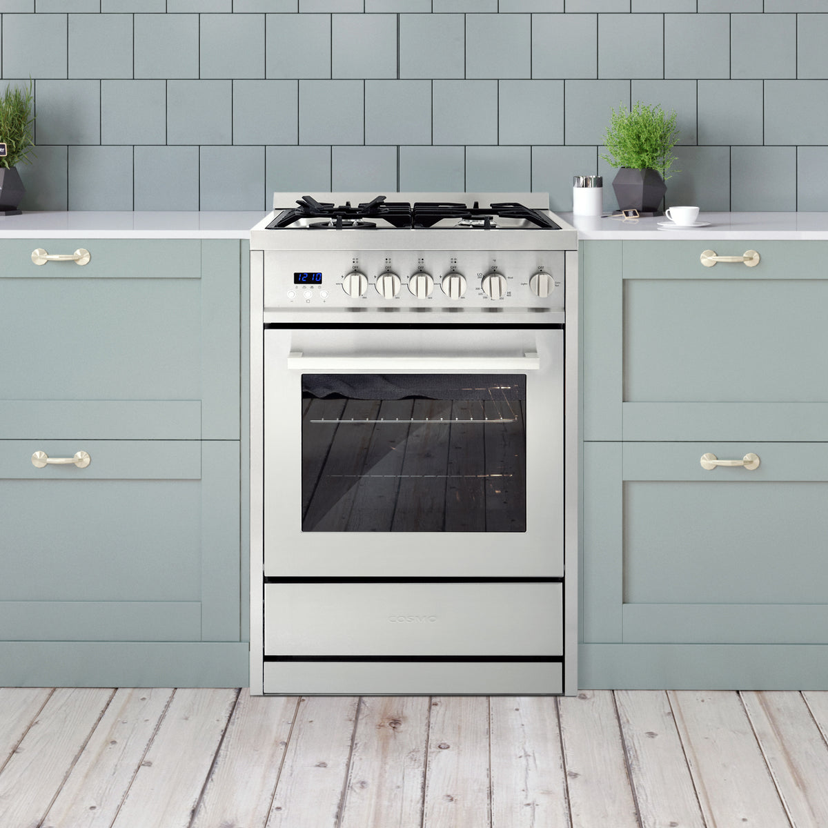 ZLINE 30 4.0 Cu. ft. Induction Range with A 4 Element Stove and Electric Oven in Stainless Steel (RAIND-30) Blue Matte