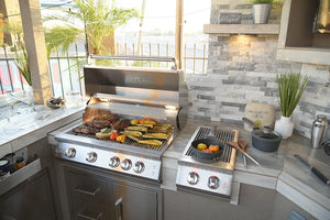 KoKoMo - Best Outdoor Kitchen Bermuda BBQ Island with TV