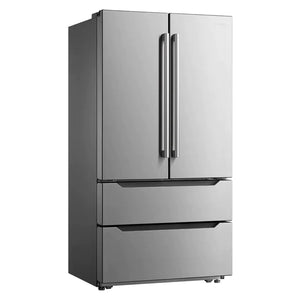 Cosmo 3-Piece, 30" Gas Range 24" Dishwasher & French Door Refrigerator COS-3PKG-101