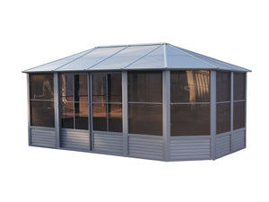 Gazebo Penguin - Florence Slate Solarium Metal Roof 12x18