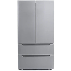 Cosmo 4-Piece, 36" Range, Under Cabinet Range Hood, Dishwasher and Refrigerator COS-4PKG-071