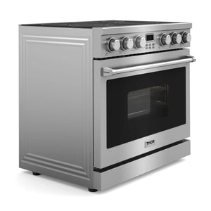 ThorKitchen - 36 Inch Contemporary Professional Electric Range