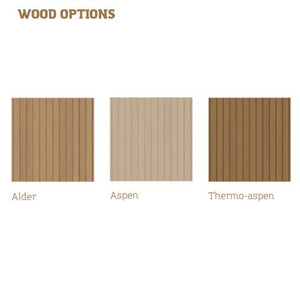 Auroom - Emma Wood Cabin Sauna Kit