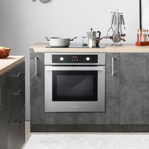 Cosmo 24 in. Electric Built-In Wall Oven with 2.5 cu. ft. Capacity, 8 Functions & Turbo True European Convection