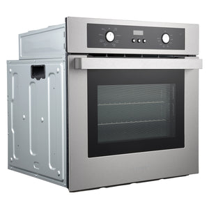 Cosmo 24 in. Electric Built-In Wall Oven with 2.5 cu. ft. Capacity, 8 Functions & Turbo True European Convection