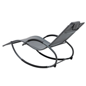 Deko Living - Outdoor Rocking Patio Lounge Chair