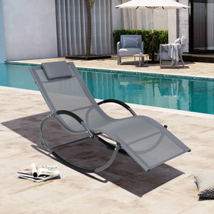 Deko Living - Outdoor Rocking Patio Lounge Chair