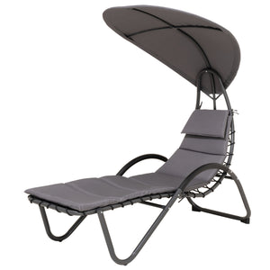 Deko Living - Outdoor Patio Lounge Chair with Canopy