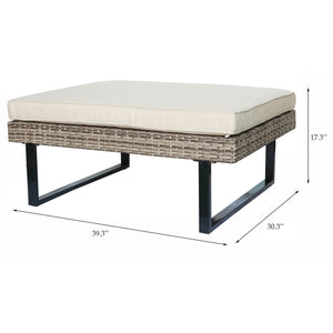 Deko Living - Outdoor Corner Patio Sectional & Tables