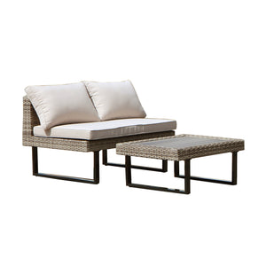 Deko Living - Outdoor Corner Patio Sectional & Tables