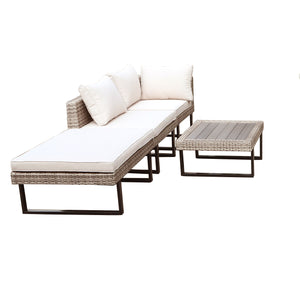 Deko Living - Outdoor Corner Patio Sectional & Tables