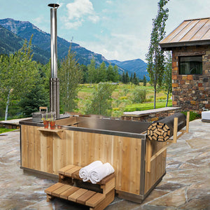 Canadian Timber - The Starlight Wood Burning Hot Tub