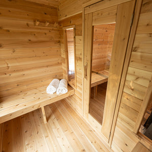 Canadian Timber - Georgian Cabin Sauna with Changeroom