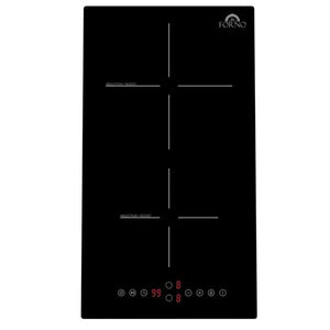 FORNO - Parco 12-Inch Induction Cooktop, 2 Zones, 3600W, Touch Control, 9 Power Levels & Booster Function