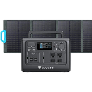 BLUETTI EB55 Portable Power Station | 700W 537Wh