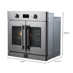 FORNO - Asti 30" Electric French Door Wall Oven