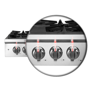 FORNO - Spezia Alta Qualita 30″Pro-Style Gas Rangetop