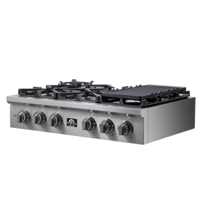 FORNO - Spezia Alta Qualita 36 “Pro-Style Gas Rangetop