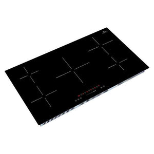 FORNO - Parco 36-Inch Induction Cooktop, 5 Zones, 10200W, Touch Control, 9 Power Levels & Booster Function