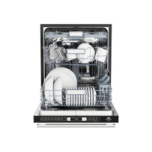 FORNO - Romano Espresso 24" Built-In Black Dishwasher