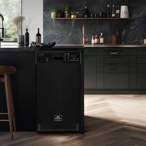 FORNO - Polo 18" Dishwasher Black