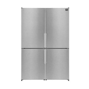 FORNO - Guardia 46.8" - Two 23.6" Bottom Freezer Refrigerators