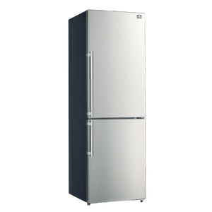 FORNO - 24″ Inch W. Bottom Mount Freestanding Refrigerator and Freezer with 11.1 Cubic Ft. Total Capacity (Right Side)