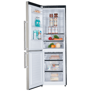 FORNO - 24″ Inch W. Bottom Mount Freestanding Refrigerator and Freezer with 11.1 Cubic Ft. Total Capacity (Left Side)