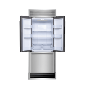 Forno - 34-inch French Door Refrigerator with Bottom Freezer 17.5 Cu.Ft. Capacity