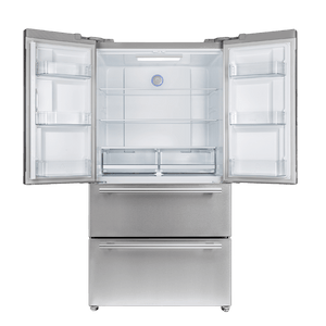 FORNO - Moena 36″ French Door 19.2 Cu.Ft. Stainless Steel Refrigerator