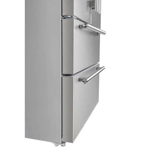 FORNO - Moena 36" French Door 19.2 Cu.Ft. Stainless Steel Refrigerator