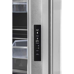 FORNO - Moena 36" French Door 19.2 Cu.Ft. Stainless Steel Refrigerator