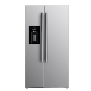 FORNO - Salerno 36″ Side by Side 20 Cu.Ft Stainless Steel Refrigerator with Ice Maker