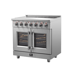 FORNO - Massimo 36" Freestanding French Door Electric Range