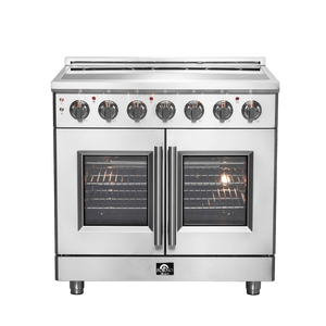 FORNO - Massimo 36" Freestanding French Door Electric Range