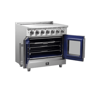 FORNO - Massimo 36" Freestanding French Door Electric Range