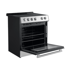 FORNO - Leonardo Espresso 30" Electric Range Stainless-Steel