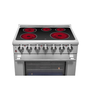 FORNO - Massimo 36"" Freestanding Chef Door Electric Range