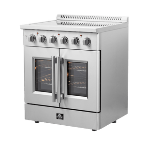 FORNO - Galiano 30″ Freestanding French Door Electric Range