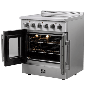 FORNO - Galiano 30″ Freestanding French Door Electric Range