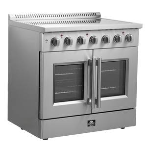 FORNO - Galiano 36" Freestanding French Door Electric Range