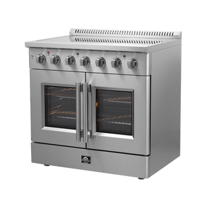 FORNO - Galiano 36" Freestanding French Door Electric Range