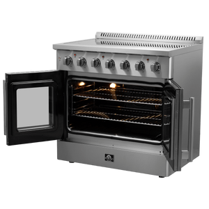 FORNO - Galiano 36" Freestanding French Door Electric Range