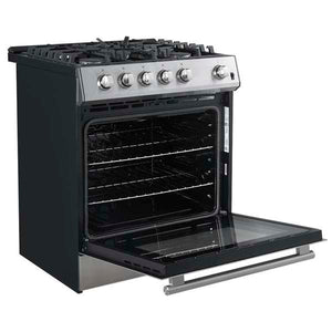 FORNO - Leonardo 30" Stainless Steel Gas Range