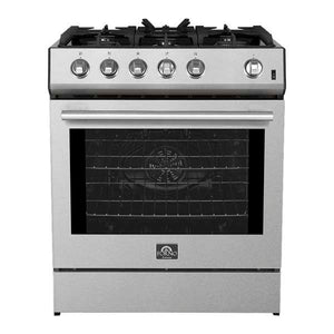 FORNO - Leonardo 30" Stainless Steel Gas Range