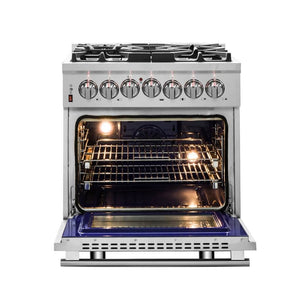 FORNO - Massimo 30″ Freestanding Dual Fuel Range