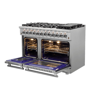 FORNO - Massimo 48″ Freestanding Dual Fuel Range