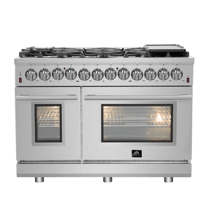 FORNO - Massimo 48″ Freestanding Dual Fuel Range