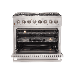 FORNO - Galiano 36″ Freestanding Dual Fuel Range