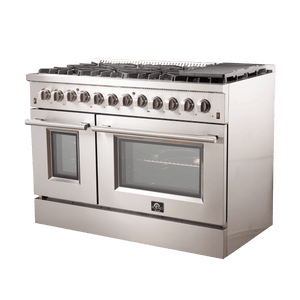 FORNO - Galiano 48″ Freestanding Dual Fuel Range